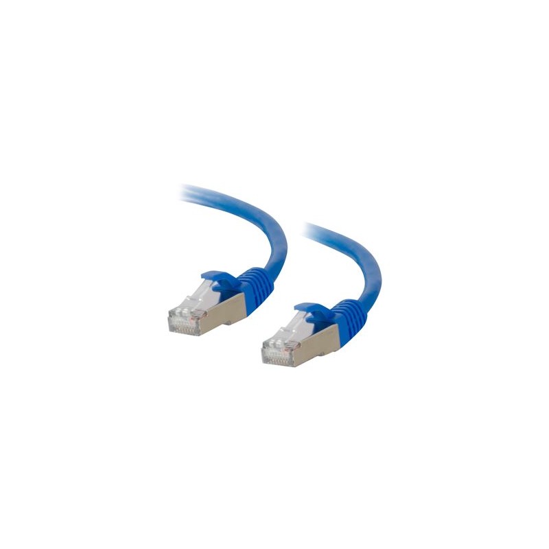 C2G Cat6a Booted Shielded (STP) Network Patch Cable - Patch kabel - RJ-45 (M) do RJ-45 (M) - 10 m - STP - CAT 6a - lisovaný