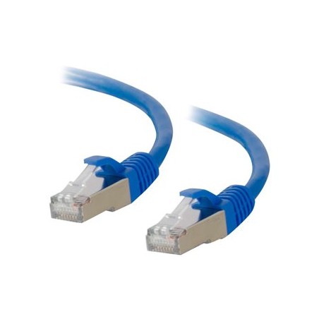 C2G Cat6a Booted Shielded (STP) Network Patch Cable - Patch kabel - RJ-45 (M) do RJ-45 (M) - 10 m - STP - CAT 6a - lisovaný