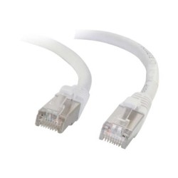 C2G Cat6a Booted Shielded (STP) Network Patch Cable - Patch kabel - RJ-45 (M) do RJ-45 (M) - 7 m - STP - CAT 6a - lisovaný