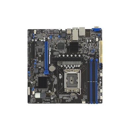 ASUS P13R-M/10G-2T - Základní deska - mikro ATX - zásuvka LGA1700 - C262 Cipová sada - USB-C 3.2 Gen2, USB 3.2 Gen 1 - 2 x 10