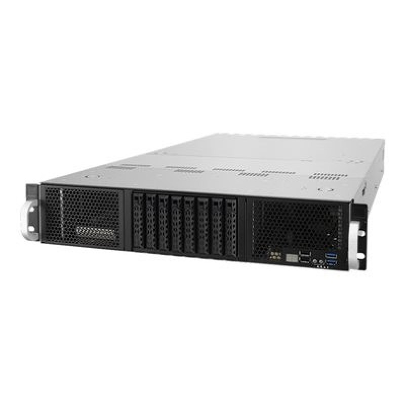 ASUS - Server - instalovatelný do racku 2U - 2-smerný - bez CPU - RAM 0 GB - SATA/PCI Express - vymenitelný za chodu 2.5"