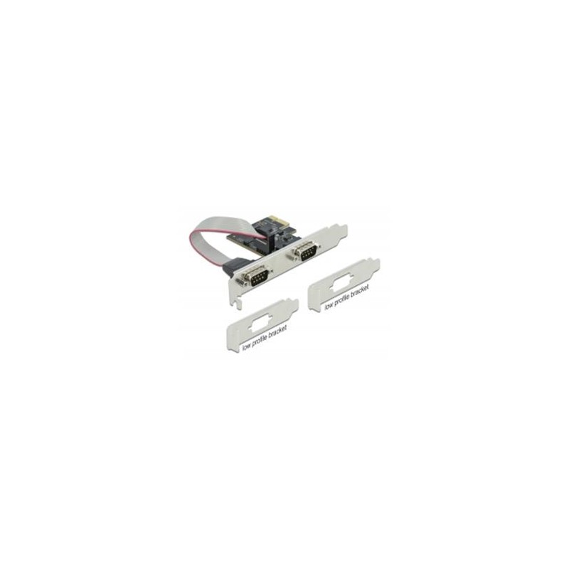 PCI Express x1 Card to 2 x Serial RS-232, PCI Express x1 Card to 2 x Serial RS-232 90001