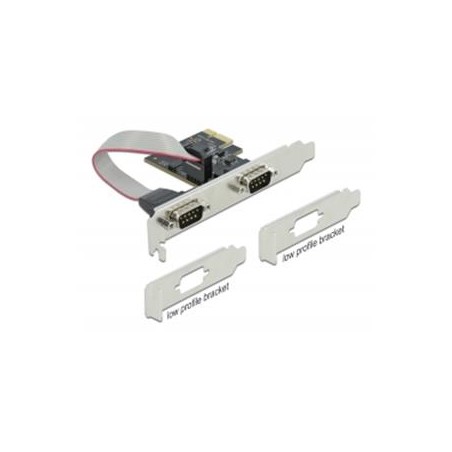 PCI Express x1 Card to 2 x Serial RS-232, PCI Express x1 Card to 2 x Serial RS-232 90001