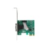 Delock PCI Express Card to 1 x Serial RS-232 - Sériový adaptér - PCIe 2.0 nízký profil - RS-232 x 1 - zelená