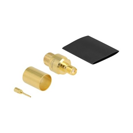 SMA jack for crimping LMR400 with matchi, SMA jack for crimping LMR400 with matchi