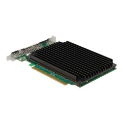 Delock PCI Express x16 Card to 4 x internal NVMe M.2 Key M - Bifurcation - Řadič úložiště - M.2 - M.2 NVMe Card - PCIe 4.0 x16
