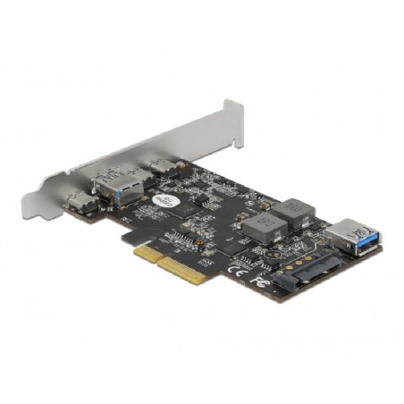 PCI Express x4 Card to 3 x USB Type-C+, PCI Express x4 Card to 3 x USB Type-C+
