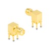 Delock - Adaptér antény - SMA se zdírkami (female) 90° PCB