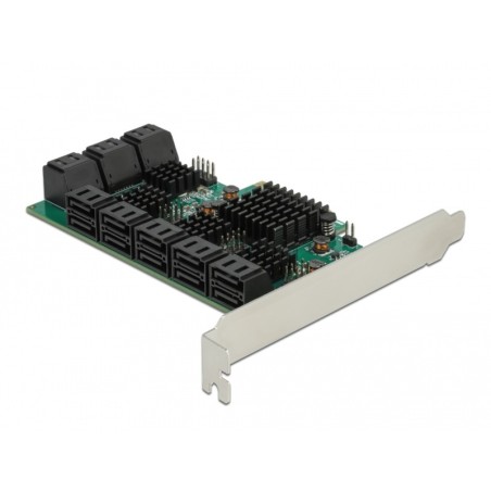 Delock - Řadič úložiště - SATA 6Gb/s - PCIe 3.0 x4