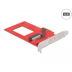 Delock - Adaptér rozhraní - 2.5" - U.3 NVMe - PCIe 4.0 x4
