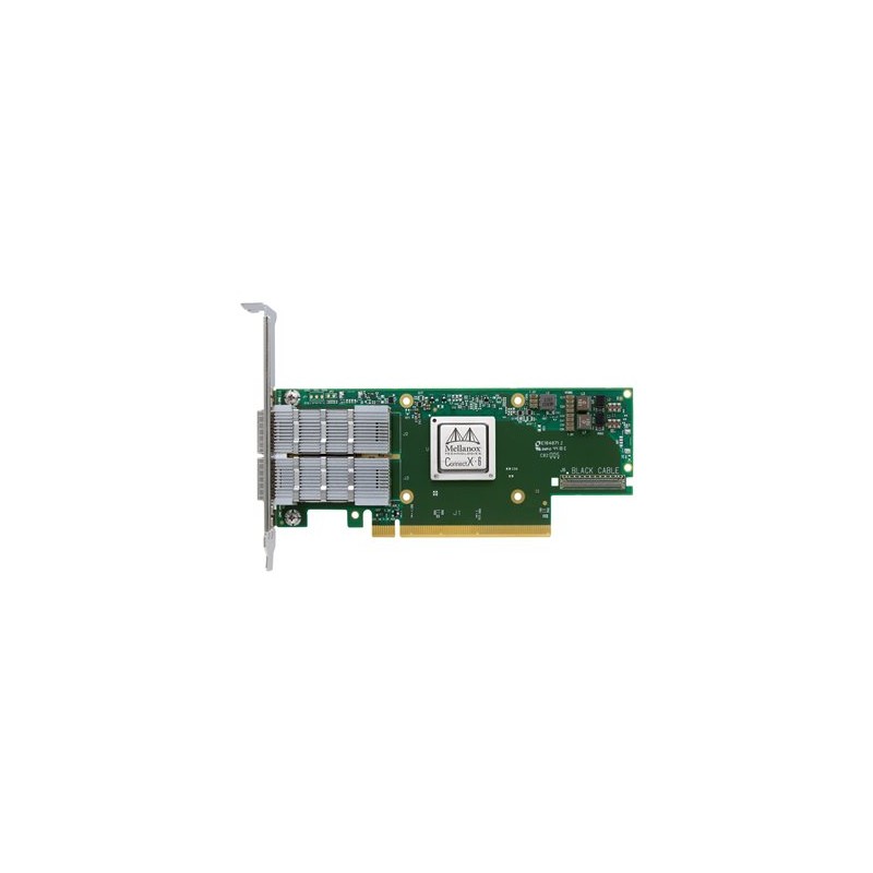 NVIDIA ConnectX-6 VPI MCX653105A-HDAT-SP - Single Pack - síťový adaptér - PCIe 4.0 x16 - 200Gb Ethernet / 200Gb Infiniband