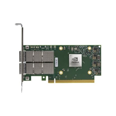 NVIDIA ConnectX-6 Dx EN - Crypto disabled with Secure Boot - síťový adaptér - PCIe 4.0 x16 - 100 Gigabit QSFP56 x 2