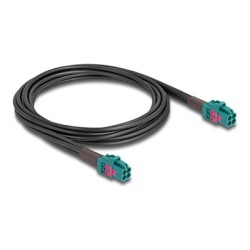 Delock - Kabel antény - konektor mini FAKRA Z quad (M) do konektor mini FAKRA Z quad (M) - 1 m - modrá, RAL 5021