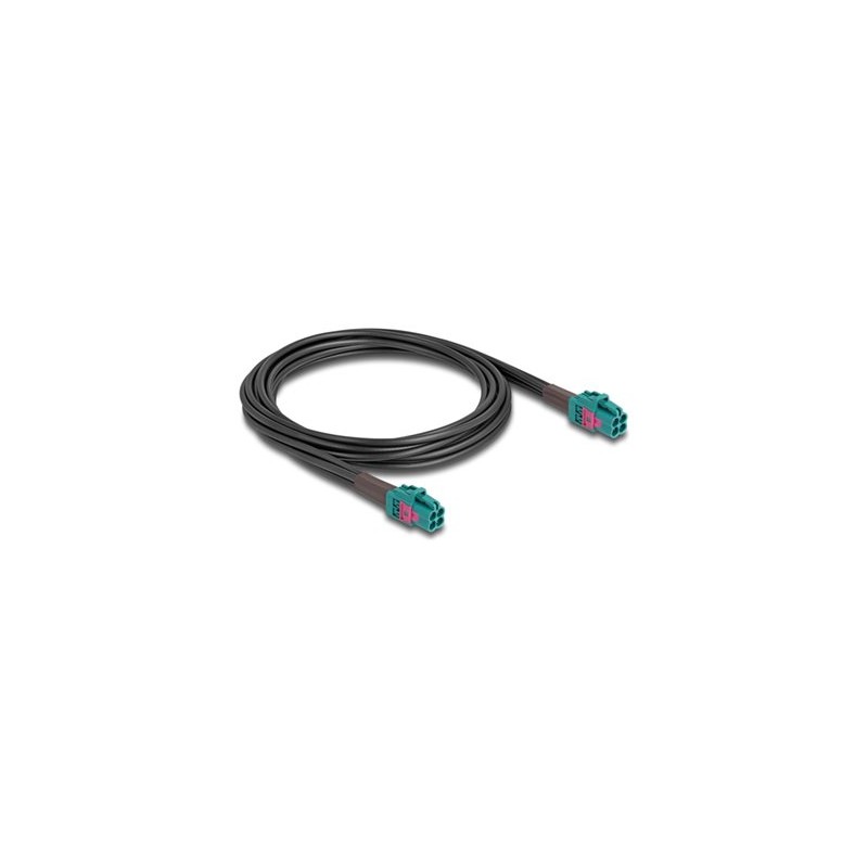 Delock - Kabel antény - konektor mini FAKRA Z quad (M) do konektor mini FAKRA Z quad (M) - 1 m - modrá, RAL 5021