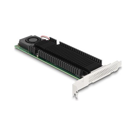 Delock - Radic úložište - M.2 NVMe Card - nízký profil - RAID 0, 1, JBOD - PCIe 3.0 x8