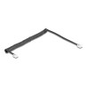 Delock - Telefonní kabel - RJ-11 (M) do RJ-11 (M) - 2 m - 4.8 mm - svinutý, pozlacené kontakty - cerná