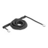 Delock - Telefonní kabel - RJ-11 (M) do RJ-11 (M) - 10 m - svinutý - cerná