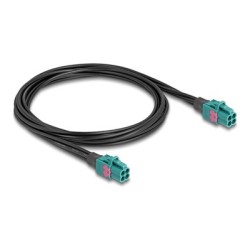 Delock - Kabel antény - konektor mini FAKRA Z quad (M) do konektor mini FAKRA Z quad (M) - 1 m