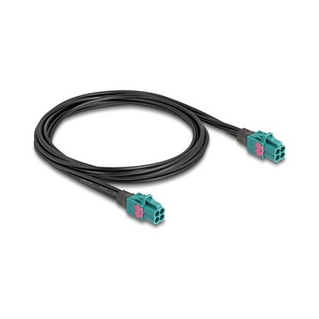 Delock - Kabel antény - konektor mini FAKRA Z quad (M) do konektor mini FAKRA Z quad (M) - 1 m
