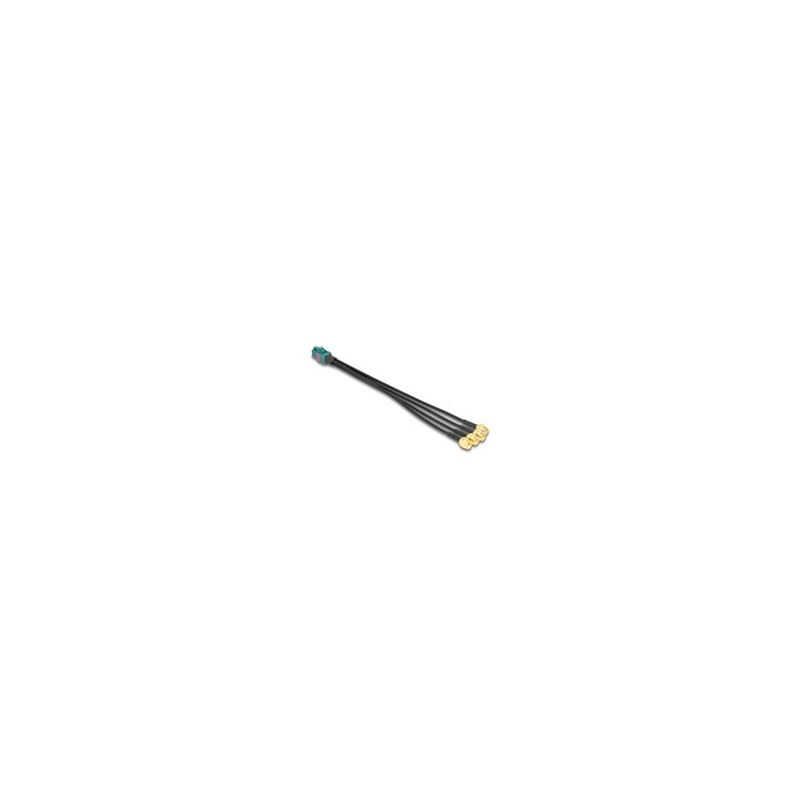 Delock - Kabel antény - konektor mini FAKRA Z quad (M) do SMA (M) - 20 cm - RAL 5021, modrá water blue