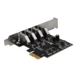 Delock - USB adaptér - PCIe 2.0 nízký profil - USB 3.0 x 4