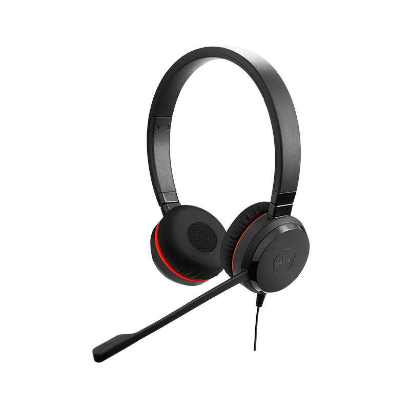 Jabra Evolve 30 II/Stereo/Jack/Drát/Černá