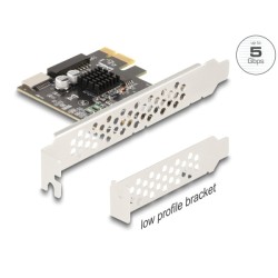Delock - Úložište / USB3.0 ovladac - 2 Kanál - USB 3.0 - nízký profil - PCIe 3.0