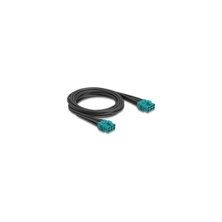 Delock - Datový kabel - HDMTD Z (F) do HDMTD Z (F) - 1 m - RAL 5021, modrá water blue