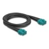 Delock - Datový kabel - HDMTD Z (F) do HDMTD Z (F) - 1 m - RAL 5021, modrá water blue