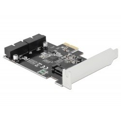Delock PCI Express Card to 2 x internal USB 3.0 Pin Header - USB adaptér - PCIe 2.0 - USB 3.0 (interní) x 2