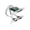 Delock - Paralelně-sériový adaptér - PCIe 1.1 nízký profil - paralelní x 1 + sériový x 2