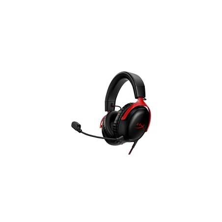 HyperX Cloud III BLK/RED GAM HEADSET - Sluchátka k PC