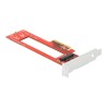 Delock Delock PCI Express x4 Card to 1 x M.3 / NF1 Slot - Řadič úložiště - 1 Kanál - NVMe - nízký profil - PCIe 3.0 x4
