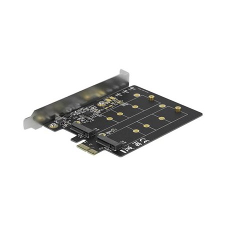PCI Express x1 Card to 2 x internal M.2, PCI Express x1 Card to 2 x internal M.2