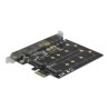 PCI Express x1 Card to 2 x internal M.2, PCI Express x1 Card to 2 x internal M.2