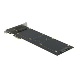 Delock - Řadič úložiště (RAID) - 4 Kanál - SATA 6Gb/s - RAID RAID 0, 1, 10, JBOD - PCIe 2.0 x4