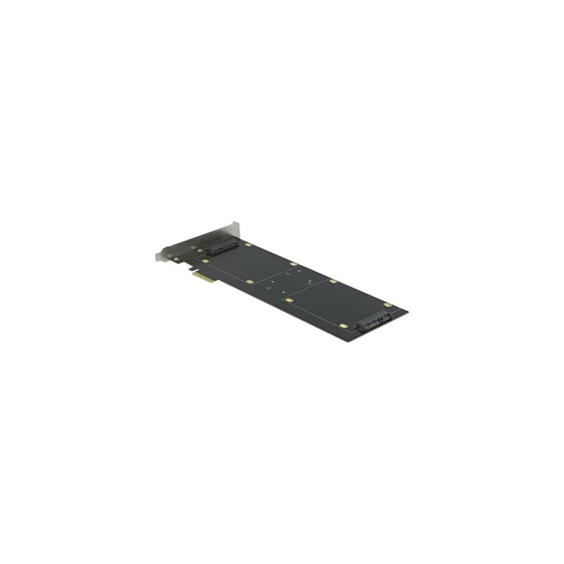 Delock - Řadič úložiště (RAID) - 4 Kanál - SATA 6Gb/s - RAID RAID 0, 1, 10, JBOD - PCIe 2.0 x4