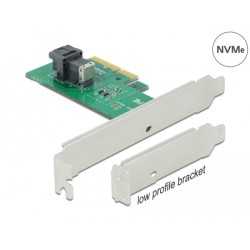 Delock PCI Express x4 Card 1 x internal SFF-8643 NVMe - Low Profile Form Factor - Řadič úložiště - U.2 NVMe - nízký profil