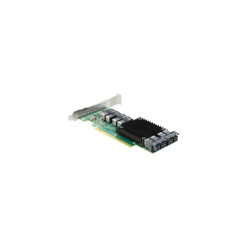 Delock PCI Express x16 Card to 8 x internal SFF-8643 NVMe - Řadič úložiště - SAS - nízký profil - PCIe 3.0 x16