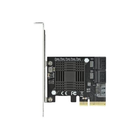 5 port SATA PCI Express x4 Card - Low Pr, 5 port SATA PCI Express x4 Card - Low Pr