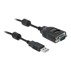 USB Type-A to Serial DB9 Adapter with 9, USB Type-A to Serial DB9 Adapter with 9