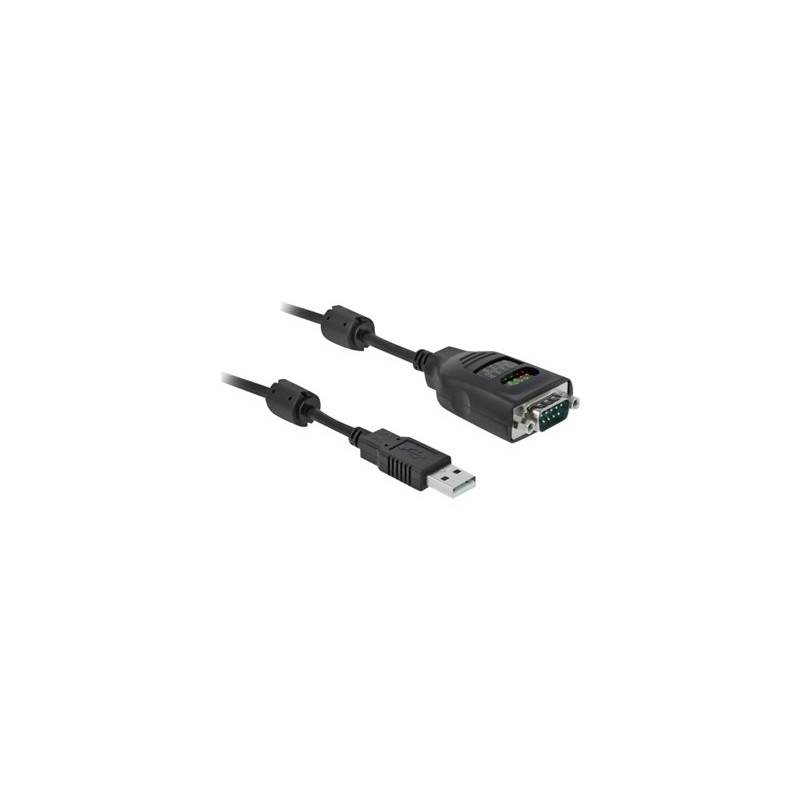 USB Type-A to Serial DB9 Adapter with 9, USB Type-A to Serial DB9 Adapter with 9
