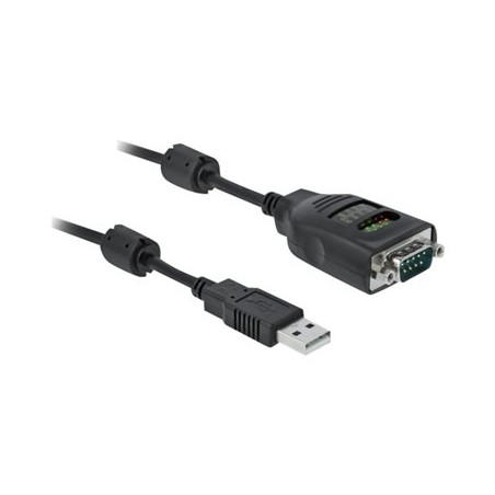 USB Type-A to Serial DB9 Adapter with 9, USB Type-A to Serial DB9 Adapter with 9