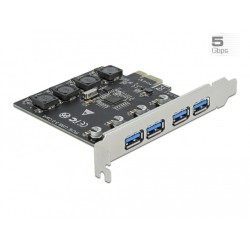 Delock - USB adaptér - PCIe 2.0 - USB 3.2 Gen 1 x 4