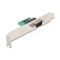 Delock - Sériový adaptér - USB 2.0 - RS-232 x 1 - zelená