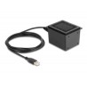 Delock - Skener cárového kódu - integrovaný - 60 sken / s - dekódovaný - USB