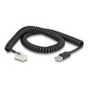 Delock - Kabel skeneru cárových kódu - RJ-50 (M) do USB (M) - 2 m - svinutý - cerná