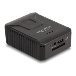Delock - Skener cárového kódu - prenosný - 100 sken / s - dekódovaný - Bluetooth 4.1, RF(2.4 GHz), USB