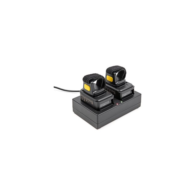Delock - S nabíjecí stanicí - skener cárového kódu - nositelný - 100 sken / s - dekódovaný - RF(2.4 GHz), Bluetooth 4.1, USB