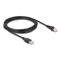 Delock - Sítový kabel - RJ-50 (M) do USB (M) - 3 m - 0.42 cm - stínená kroucená dvoulinka (F/UTP) - cerná